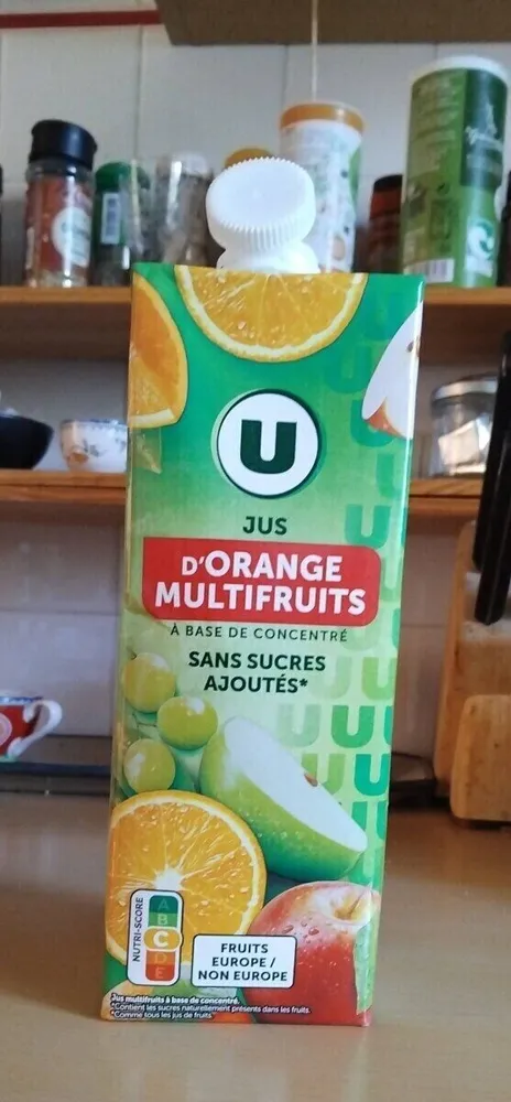 Jus d'orange/multifruits ABC, en brique 1L