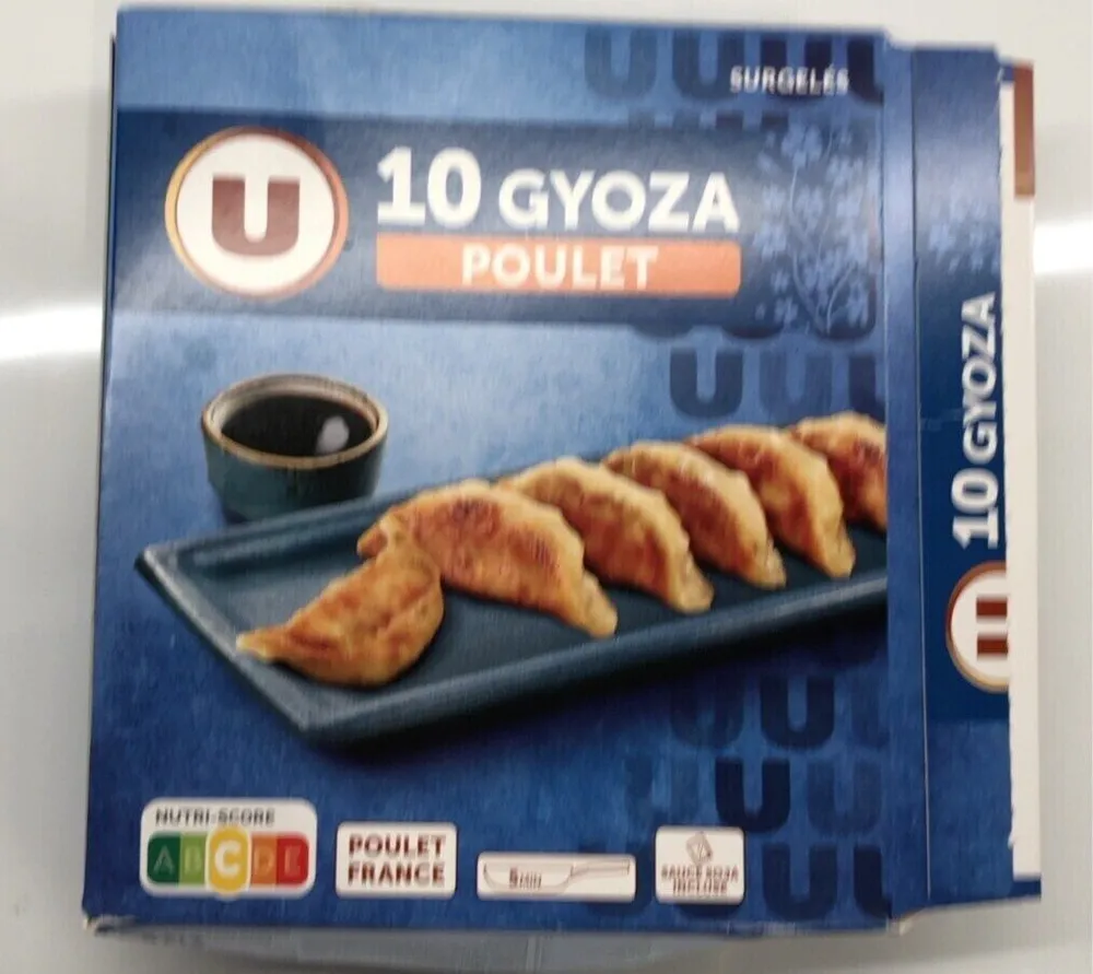 Gyozas poulet - x10 212g
