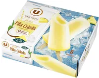 Bâtonnets façon pina colada ananas coco