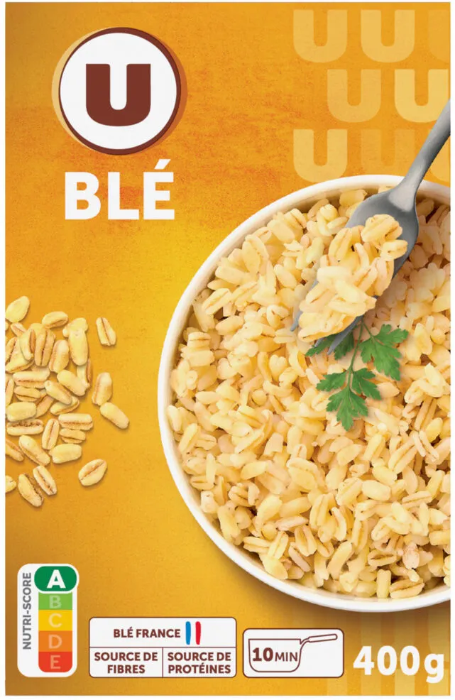 Blé précuit cuisson rapide étui de 400g