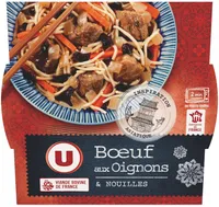 Boeuf aux oignons et nouilles