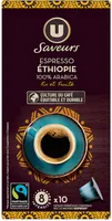 Café torréfié et moulu espresso Ethiopie