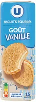 Goûters fourrés ronds vanille 300g