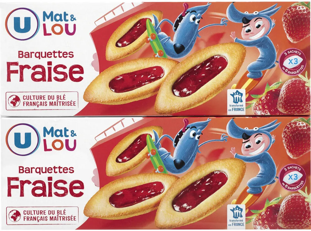 Barquettes à la fraise
