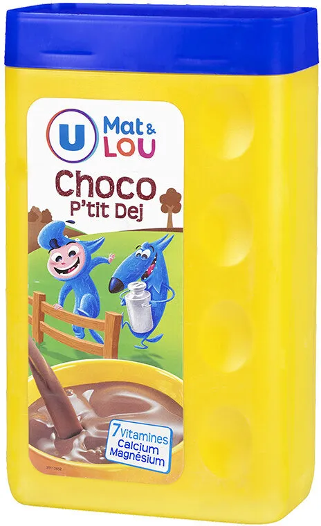 Chocolat en poudre petit déjeuner