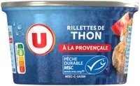 Rillettes de thon péché à la ligne à la Provençale boîte de 125g