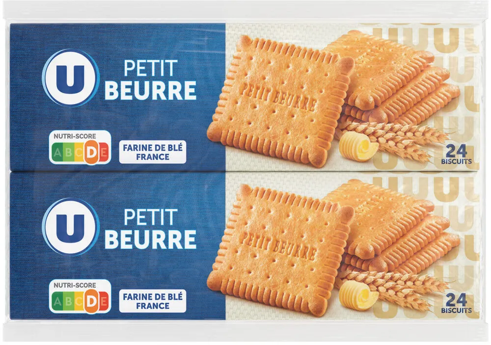 Petit beurre 2 paquets de 200g
