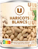 Haricots blancs préparés - Boîte 500g
