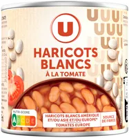 Haricots blancs tomate - Boîte 400g