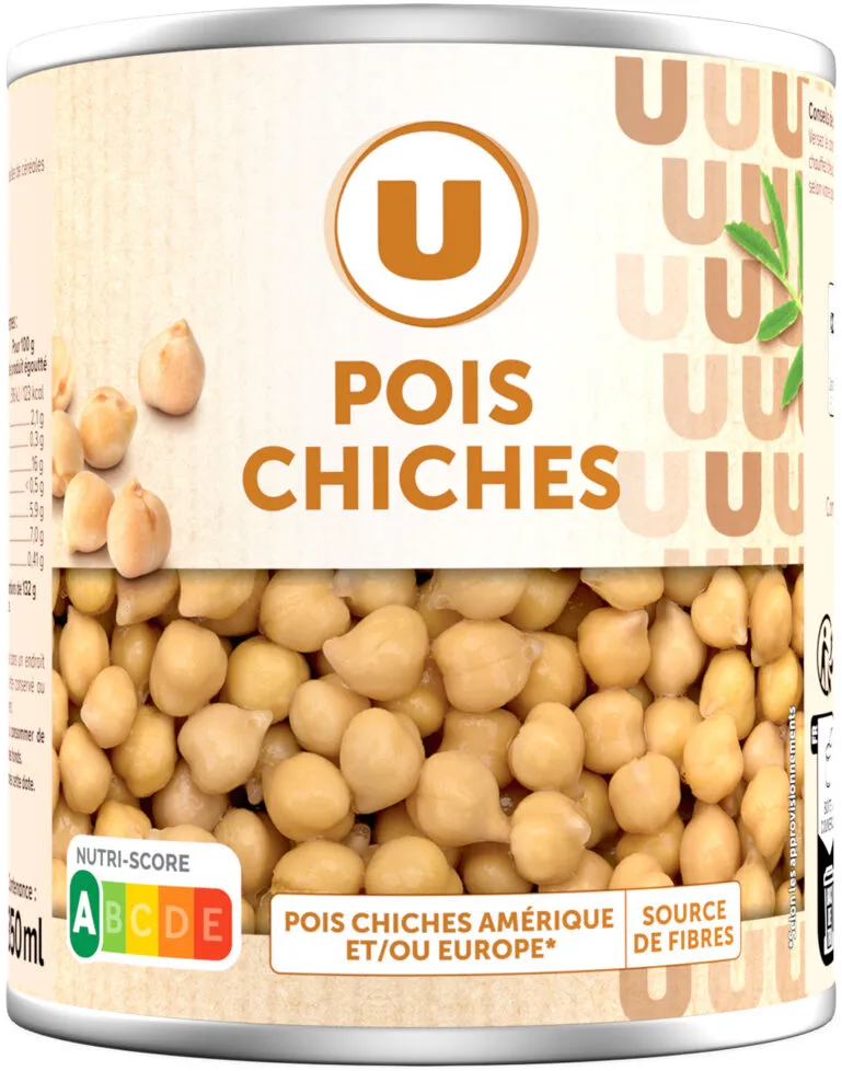 Pois chiches - Boîte 530g