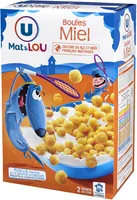 Boules de céréales au miel
