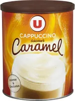 Préparation instantanée pour boisson au café et aromatisée à la caramel