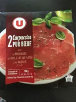 Carpaccios pur boeuf