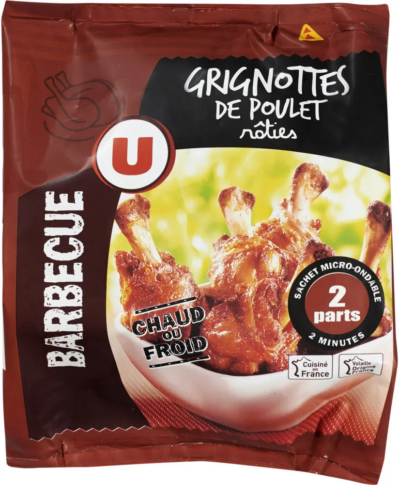 Grignotte de poulet rôtie barbecue Bleu Blanc Coeur - Sachet 250g