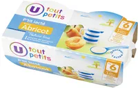 P'tit lacté saveur abricot dès 6 mois,
