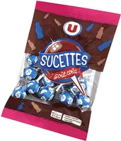 Sucettes boules cola