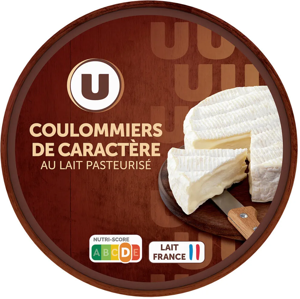 Coulommiers de caractère au lait pasteurisé 23% de MG, 350g