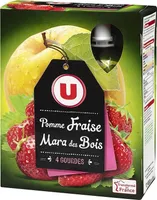 Gourdes pommes fraises des bois