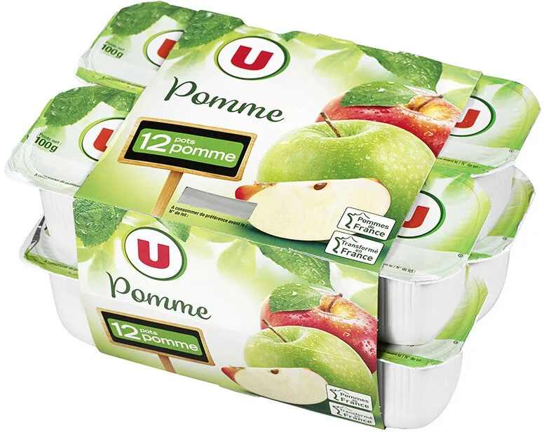 Coupelle dessert de fruits pommes