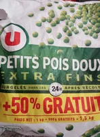 Petit pois doux extra fins