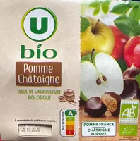 Dessert fruitier pomme châtaigne