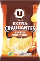Chips extra craquantes saveur poulet rôti - paquet 135G