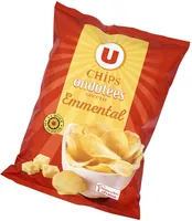 Chips ondulées saveur emmental