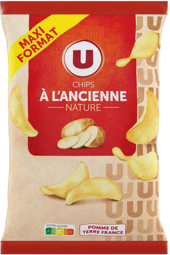 Chips à l'ancienne nature 300g