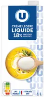 Crème UHT liquide 18%MG - Brique 1L