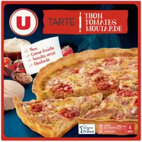 Tarte au thon tomates et moutarde à l'ancienne 400g