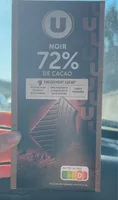Chocolat noir dégustation 72% cacao, tablette 2x100g
