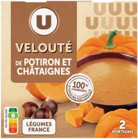 Soupe Velouté potiron châtaignes 2 briques de 30cl