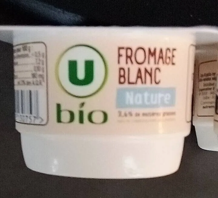 Fromage blanc nature, 4x100g
