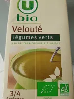 Soupe Velouté de légumes verts bio, 1L