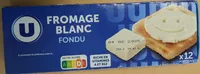 Fromage blanc fondu au lait pasteurisé 30%MG, x12 - 240g