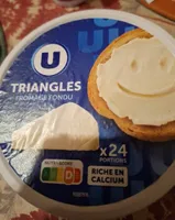 Triangles au fromage fondu