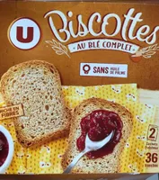 Biscottes au blé complet