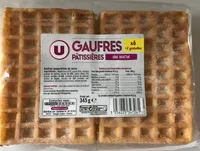 8 Gaufres Pâtissières au Sucre
