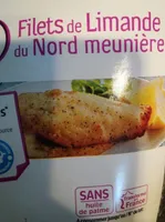 Filets de limande du Nord meunière