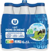 Lait UHT demi-écrémé Bleu Blanc Coeur -