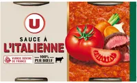 Sauce à l'italienne 100% pur boeuf origine France