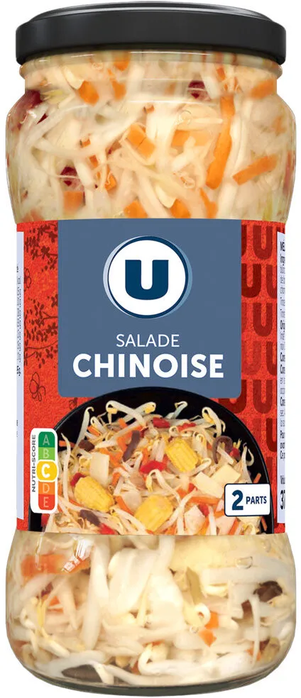 Salade Chinoise mélange de légumes variés en saumure 190g