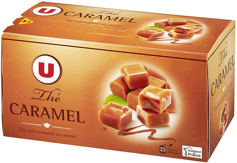 Thé noir aromatisé caramel