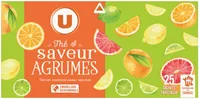 Thé noir aromatisé aux agrumes