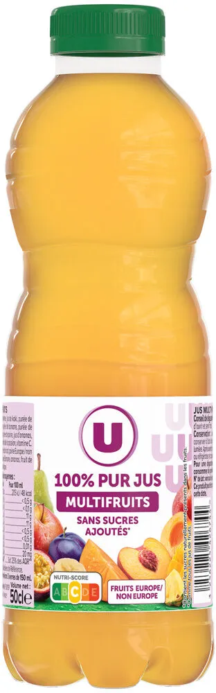 Pur jus multifruits bouteille en plastique de 50cl