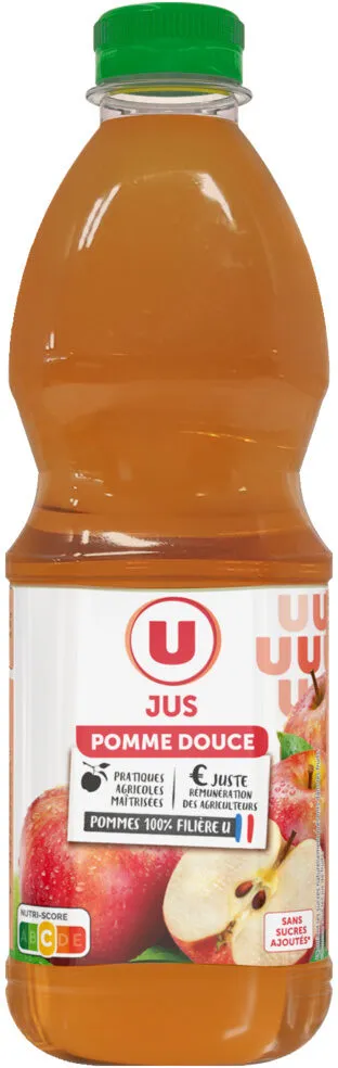 Pur jus de pommes douces filière pet 1 litre