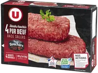 Steak haché façon bouchère race salers BBC 15% de MG