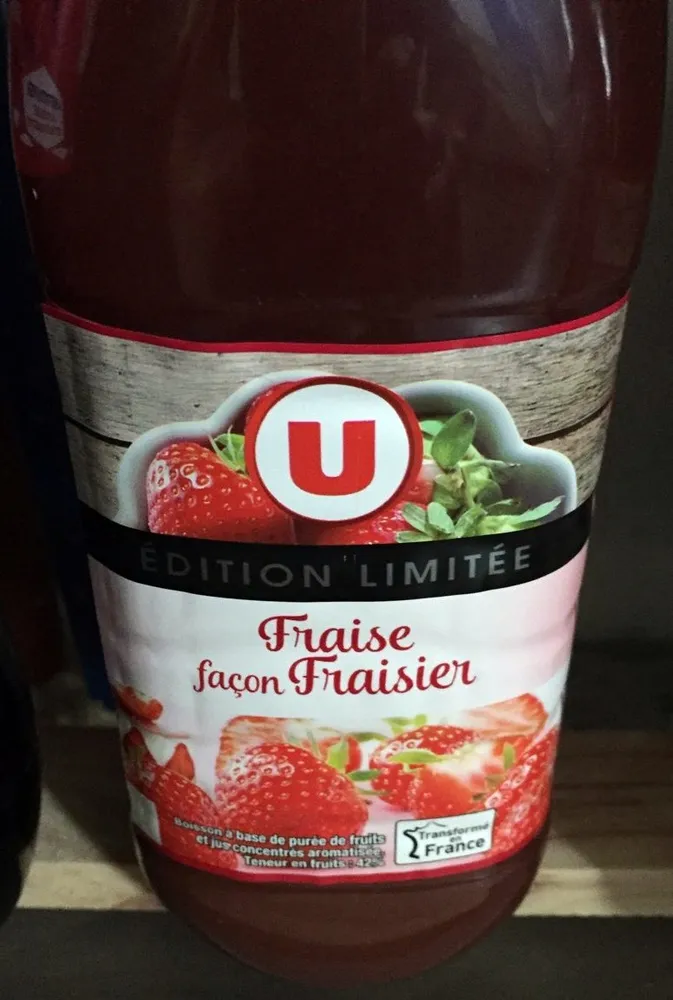 Fraise façon fraisier édition limitée