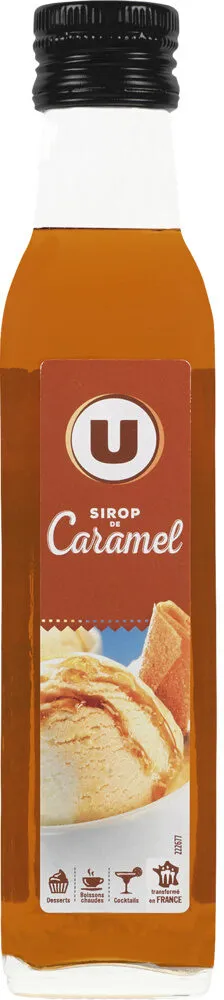 Sirop saveur caramel