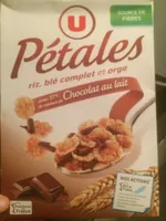 Céréales Pétales de riz et blé complet avec copeaux de chocolat au lait 550g